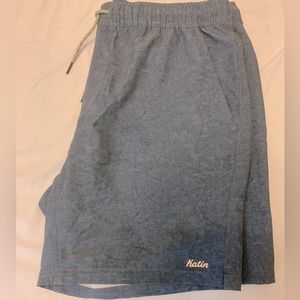Like New Mens Katin Everyday Blue Jaw-string shorts